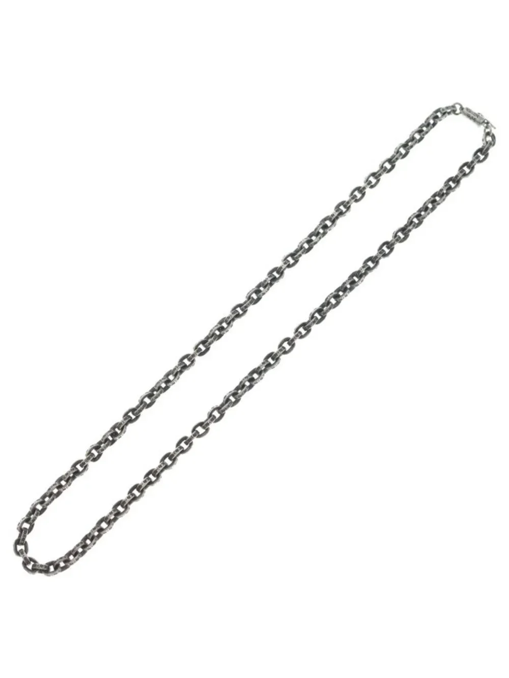 Chrome Hearts Vintage Paper Chain 18 Necklace Silver